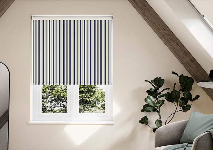 The British Stripe Co. George, London No.1 - Twist&Fit Roller Blind - Image 3